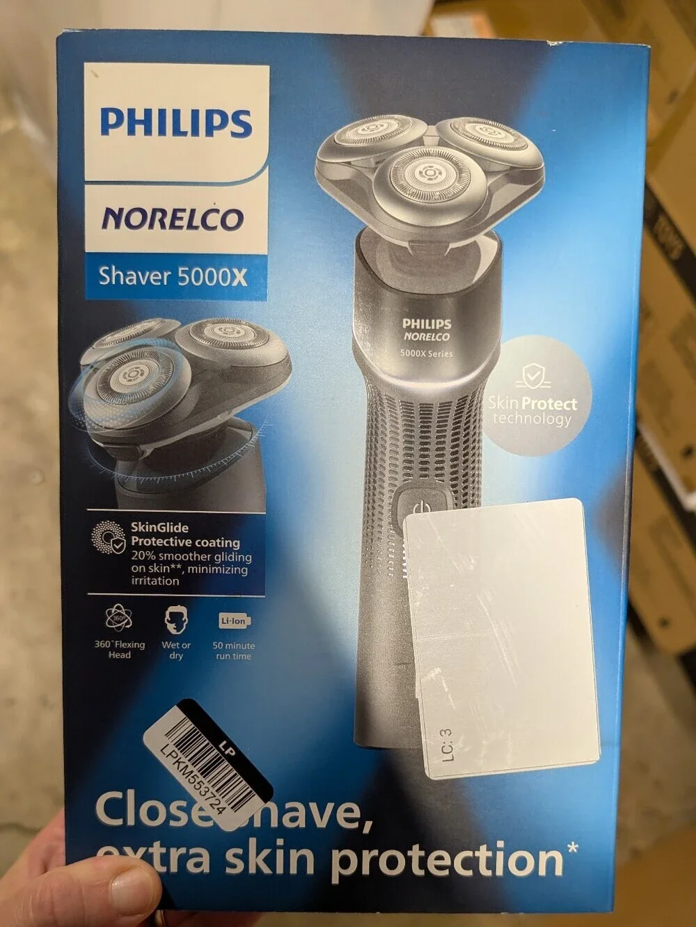 Philips Norelco - Shaver 5000X, Rechargeable Wet & Dry Shaver